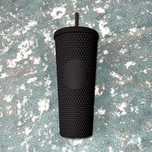 NEW Black matte studded Starbucks cup